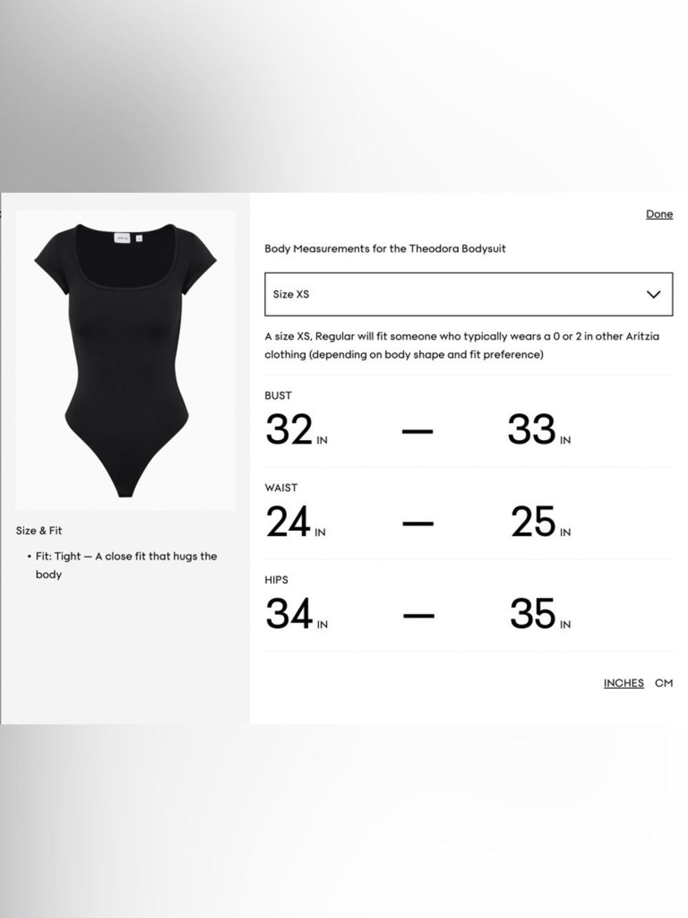 Aritzia Wilfred Black Theodora Bodysuit, Short Sleeve Square neck, Size XS - Picture 8 of 8